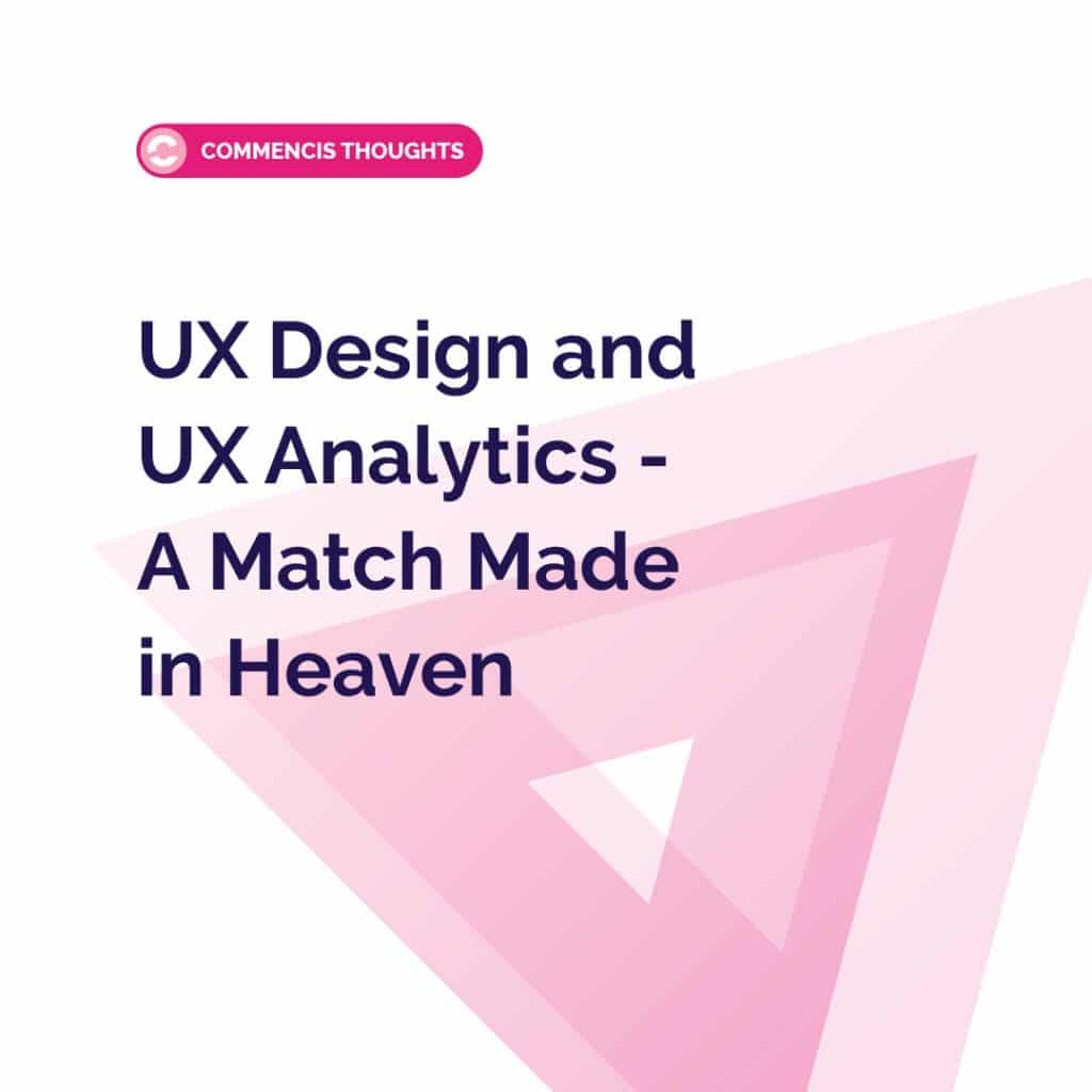 UX design and UX analytics