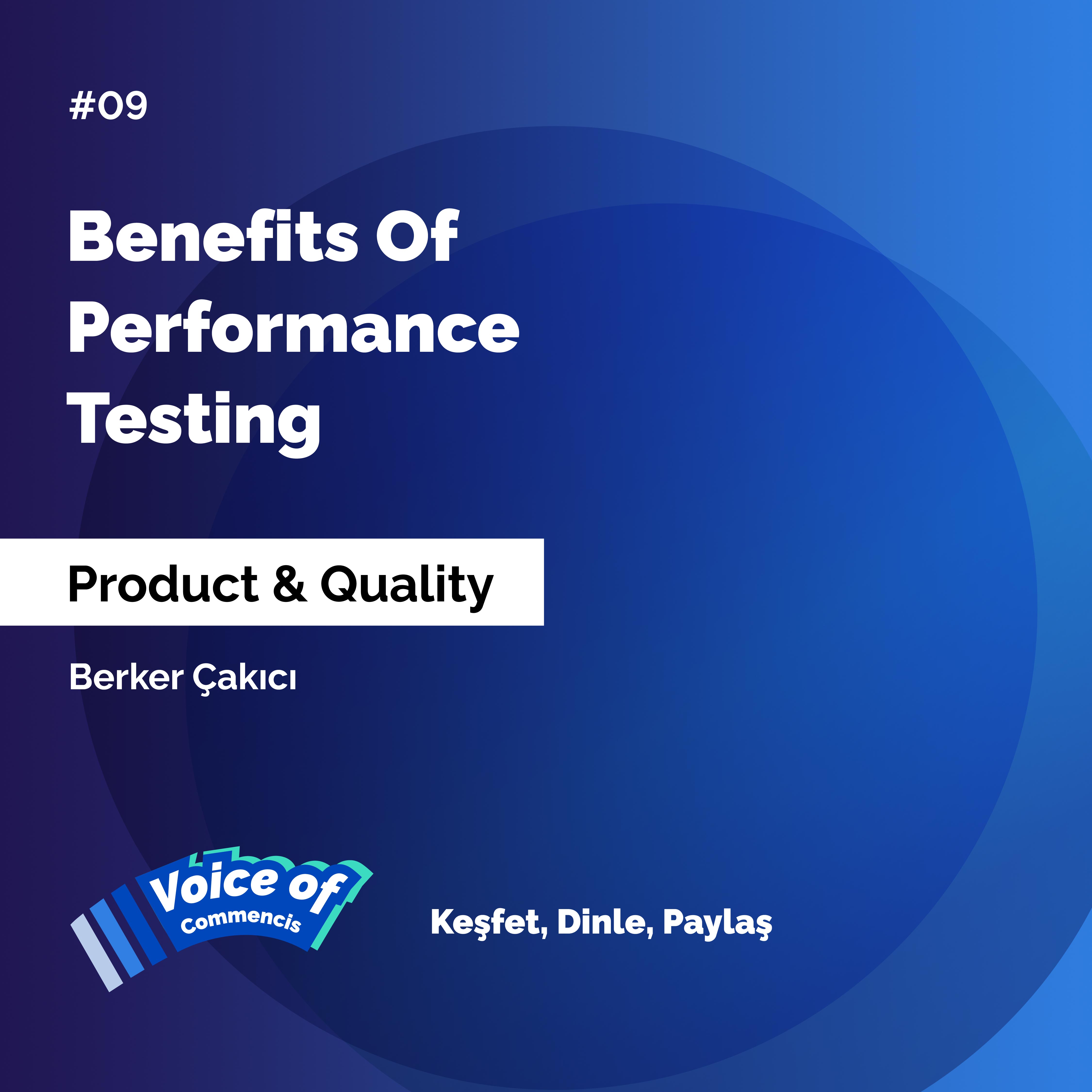 benefits of performance testing