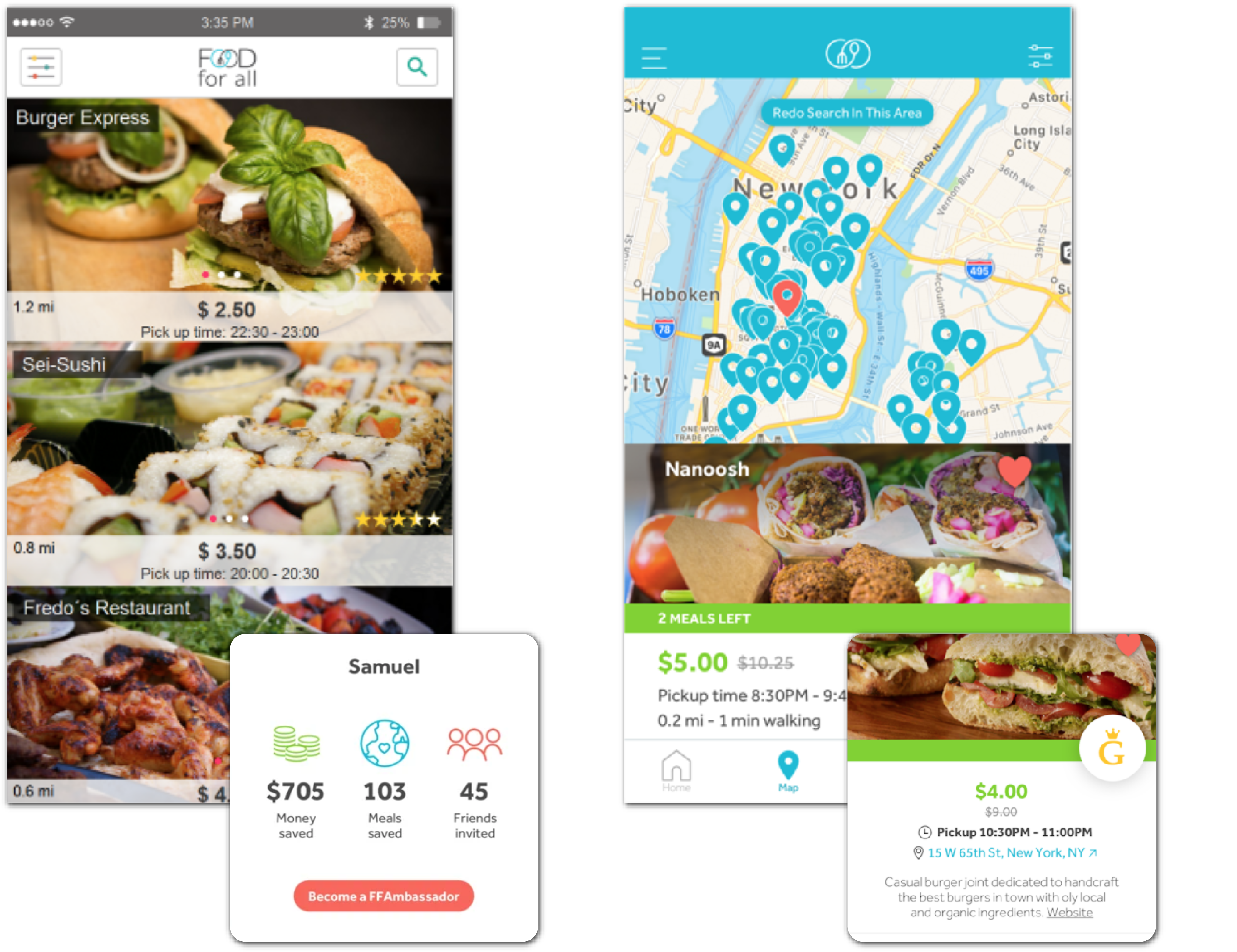 food for all mobile app