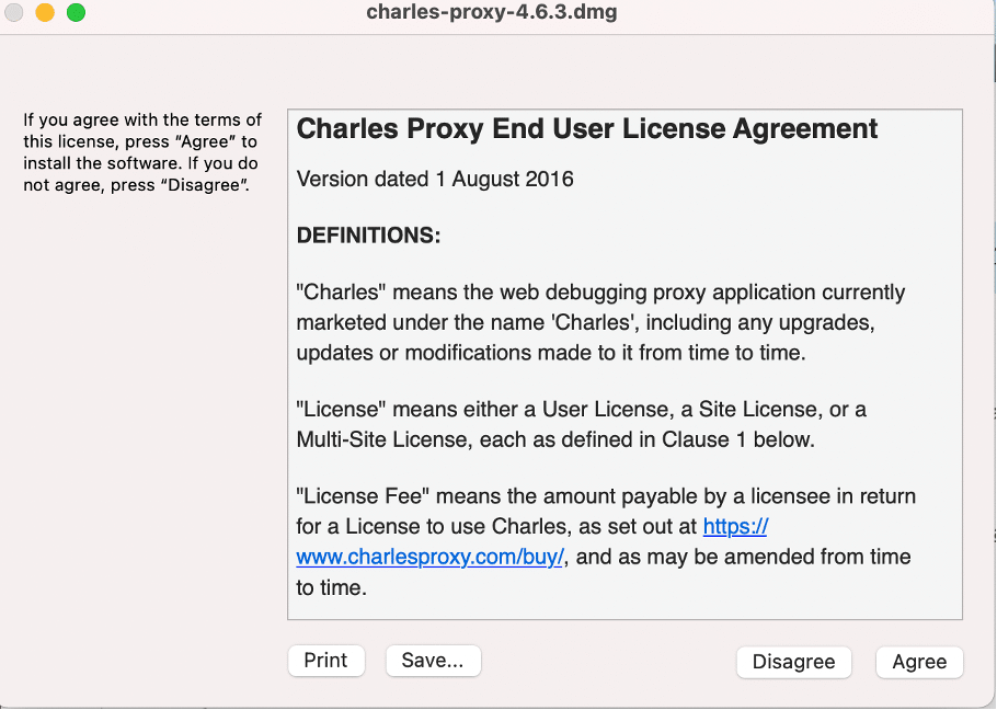 Charles Proxy Setup