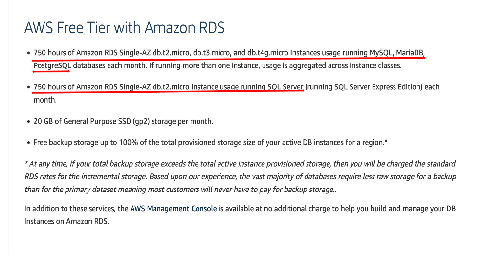 Amazon RDS (Relational Database Service)