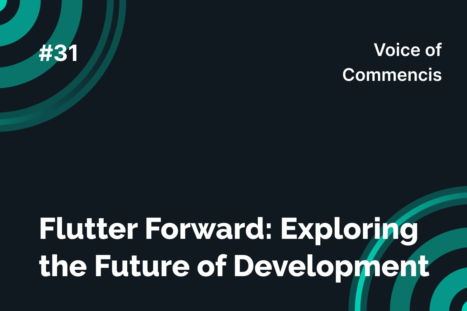 Flutter Forward: Exploring the Future of Development