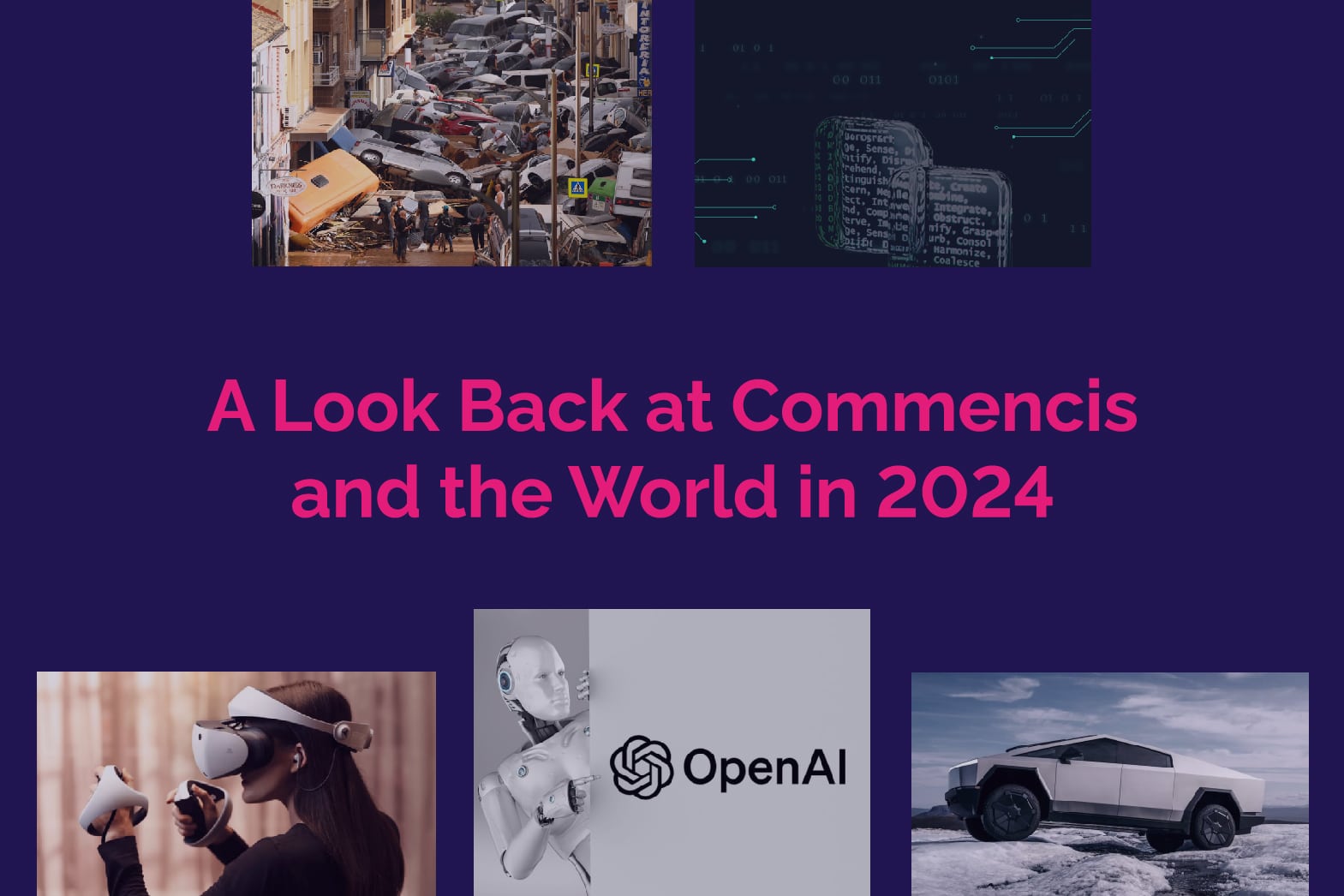 A Look Back at Commencis and the World in 2024