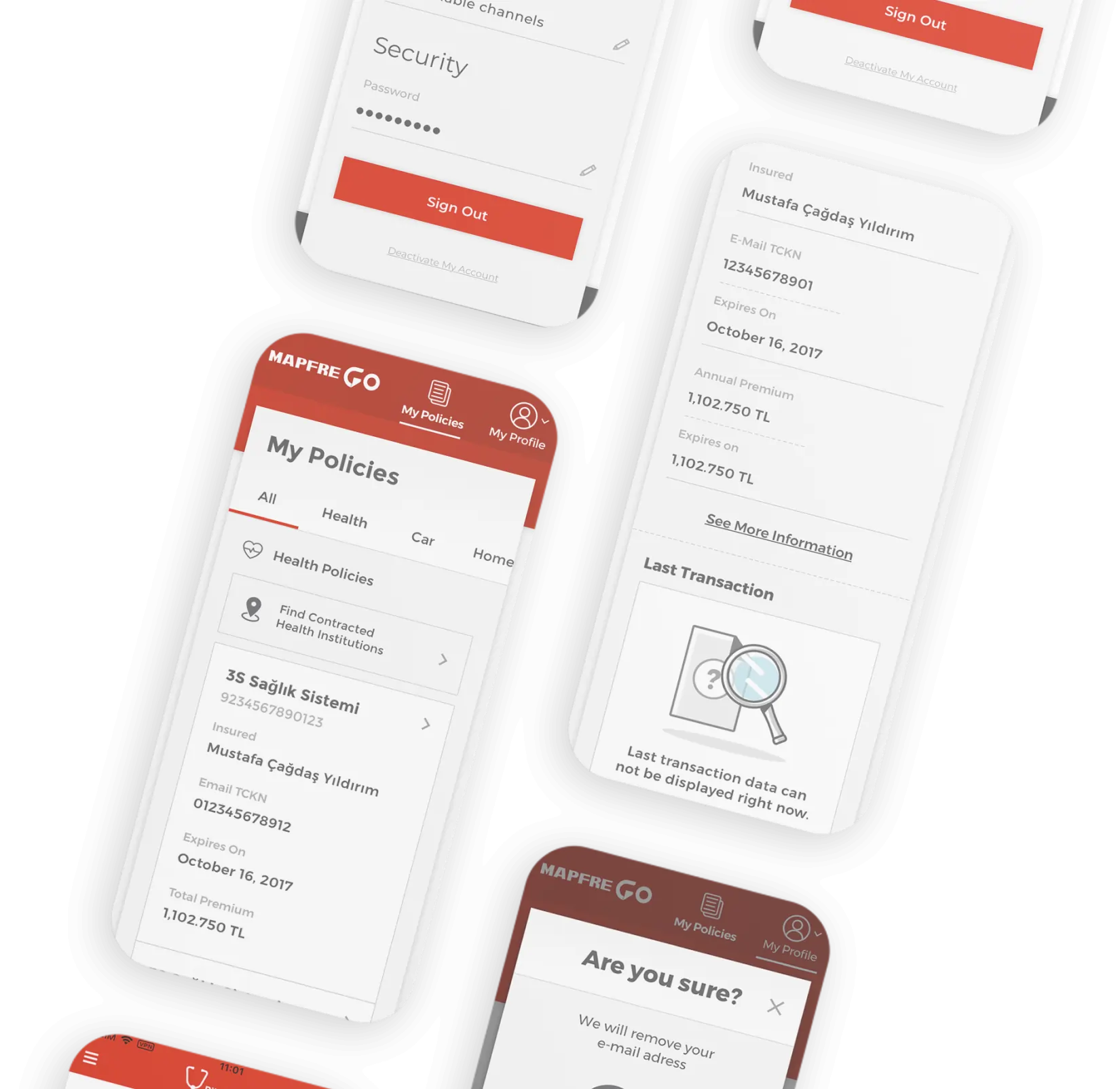 MapfreGO mockup
